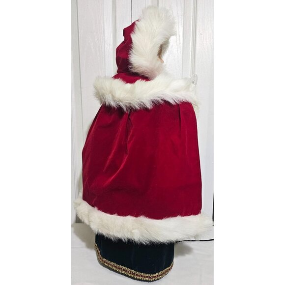 Vintage Mrs Claus Mation-ette Christmas Light-Up Doll Figurine Decor NO MOTION - Picture 4 of 14